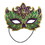 Beistle 60056 Mardi Gras Costume Mask, elastic attached, Price/1/Package