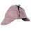 Beistle 60061 Deerstalker Hat, one size fits most; no retail packaging