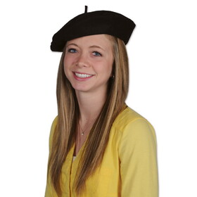 Beistle 60219 Director's Beret, one size fits most