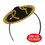 Beistle 60278 Sombrero Headband, attached to snap-on headband, Price/1/Card