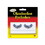 Beistle 60316-BS Oktoberfest Eyelashes, blue & silver; tinsel; self-adhesive, Price/1 Pair/Package