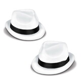 Beistle 60339-25 Velour Havana Chairman Hat, one size fits most