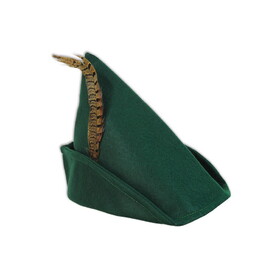 Beistle 60342 Felt Robin Hood Hat, one size fits most