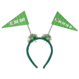 Beistle 60563 Game Day Pennant Flag Boppers, attached to snap-on headband