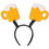 Beistle 60592 Beer Mug Boppers, attached to snap-on headband, Price/1/Card