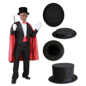 Beistle 60646 Magic Top Hat, one size fits most; collapsible; not intended for children
