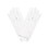 Beistle 60727-W Deluxe Theatrical Gloves, white; one size fits most, Price/1 Pair/Package