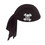 Beistle 60752-BK Pirate Scarf Hat, black; one size fits most