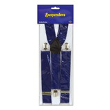 Beistle 60805-B Blue Suspenders, adjustable; one size fits most