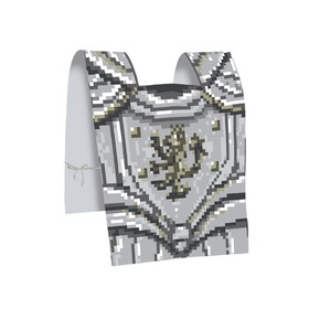 Beistle 60823 Plastic 8-Bit Knight Vest, prtd front & back; full-size