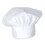 Beistle 60877 Oversized Fabric Chef's Hat, white; one size fits most; velcro closure