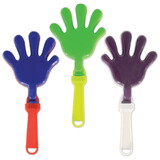 Beistle 60928 Hand Clappers, asstd colors, 7½
