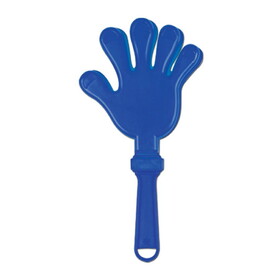 Beistle 60941-B Hand Clapper, blue, 7&#189;"