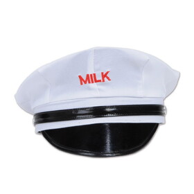 Beistle 60959 Milkman Hat, one size fits most; no retail packaging