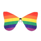 Beistle 60977 Fabric Rainbow Wings, elastic attached, 5' 6