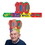 Beistle 66208-100 Look Who's 100 Headband, adjustable