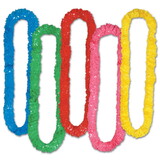 Beistle 66355-144 Soft-Twist Poly Leis, asstd colors, 1½