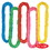 Beistle 66355-144 Soft-Twist Poly Leis, asstd colors, 1&#189;" x 36"