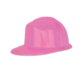Beistle 66788-P Pink Plastic Construction Helmet, one size fits most