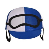 Beistle 66829-B Jockey Helmet, blue; one size fits most