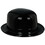 Beistle 66978 Black Plastic Derby, one size fits most