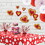 Beistle 70018 Glittered Heart Cutouts, prtd 2 sides/gltrd 1 side; 6-5 , 4-9 , 2-12 , Asstd