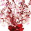 Beistle 70805 Heart Gleam 'N Burst Centerpiece, red & opalescent, 15", Price/1/Package