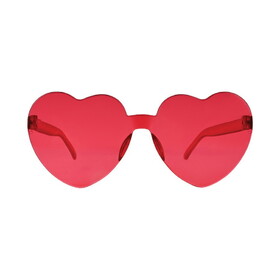 Beistle 77137 Heart Glasses, one size fits most