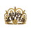 Beistle 80088 Plastic Happy New Year Tiara, combs attached, Price/1/Package