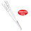 Beistle 80177-S100 White New Year Silver Horns, 9"