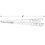 Beistle 80177-S100 White New Year Silver Horns, 9"