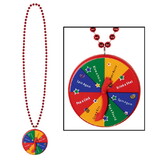 Beistle 80533 Beads w/New Year Spinner Medallion, 40