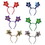 Beistle 80767 Happy New Year Star Boppers, asstd colors; attached to snap-on headband