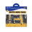 Beistle 80880-GD Metallic Happy New Year Fringe Banner, gold; prtd 1-ply PVC fringe, 7&#189;" x 5'