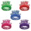 Beistle 88761-50 HNY Regal Tiaras, asstd colors