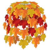 Beistle 90440 Leaves Of Autumn Cascade, combination metallic & boardstock, 24