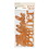 Beistle 99155 Foil Fall Thanksgiving Streamer Set, 5 pieces w/12' ribbon; makes 3 streamers; assembly required, 8" x 2'