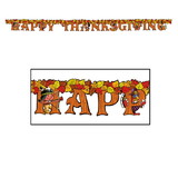 Beistle 99213 Happy Thanksgiving Streamer, 5