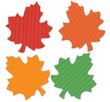 Beistle 99814 Tissue Autumn Leaves, 5¾