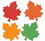 Beistle 99814 Tissue Autumn Leaves, 5&#190;", Price/24/Package