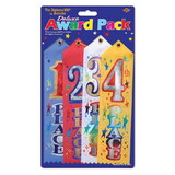 Beistle AAP02 1st/2nd/3rd/4th Place Award Pack Ribbons, 2