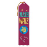 Beistle AR024 Math Whiz Award Ribbon, 2