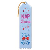 Beistle AR042 Nap Champ Award Ribbon, 2