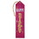 Beistle AR140 Happy Retirement Award Ribbon, 2" x 8"
