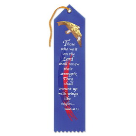 Beistle AR856 Those Who Wait On The Lord Ribbon, 2" x 8"