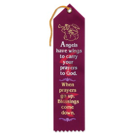 Beistle AR857 Angels Have Wings Ribbon, 2" x 8"