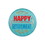 Beistle BN016 Happy Retirement Satin Button, 2", Price/1/Card