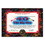 Beistle CG024 40 Is The Big One Certificate, 5" x 7"