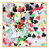 Beistle CN080 Casino Night Confetti, multi-color