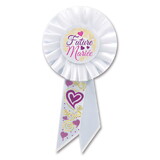 Beistle SRS026F Future Mariee (Bride To Be) Rosette, 3¼